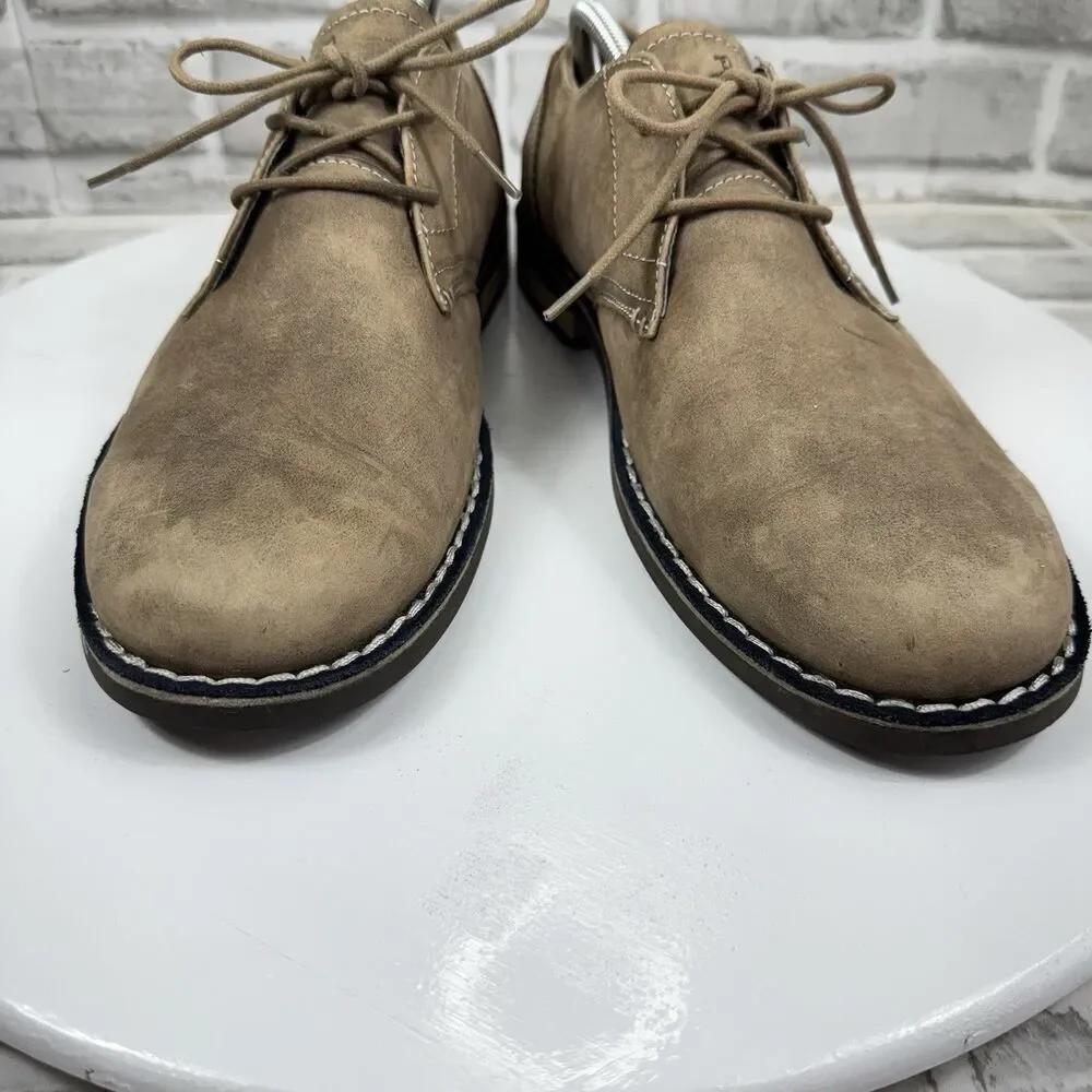 Original Penguin Waylon Men's Size 10 Brown Suede Lace Up Casual Shoes
